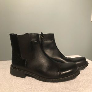 🌲 SALE Clark’s 10.5 blk Zipper Chelsea boot NWOT